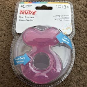 Brand new pink teether